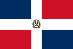 Drapeau Republique Dominicaine